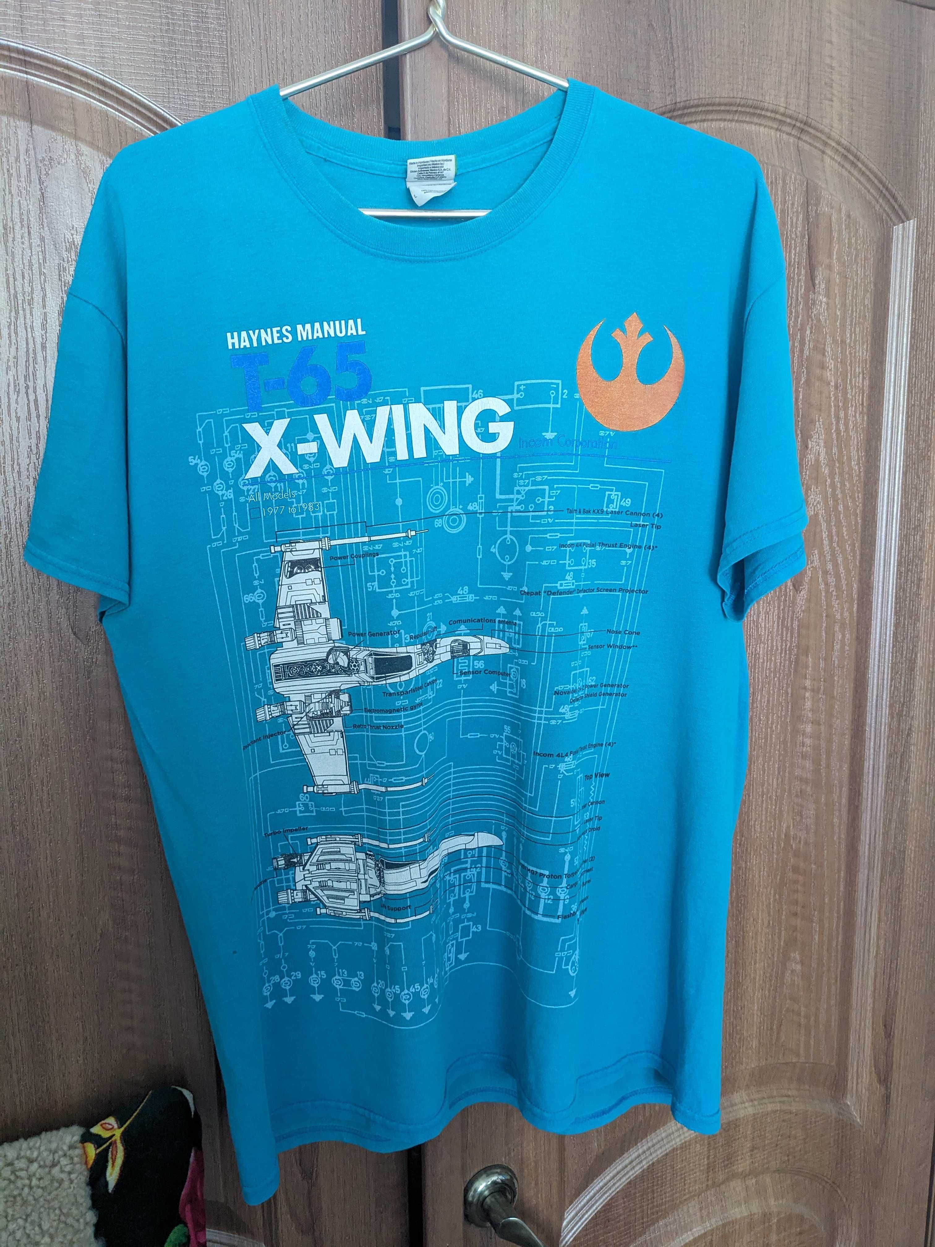 STAR WARS T-65 X-wing starfighter "Haynes Manual style" T-Shirt L