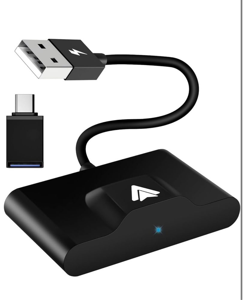 Bezprzewodowy adapter android auto carplay wifi bluetooth