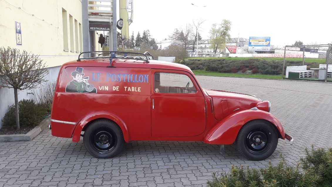 Simca 8 Comerciale , Fiat 1100 z 1946 r zarejestrowana , jeżdżąca