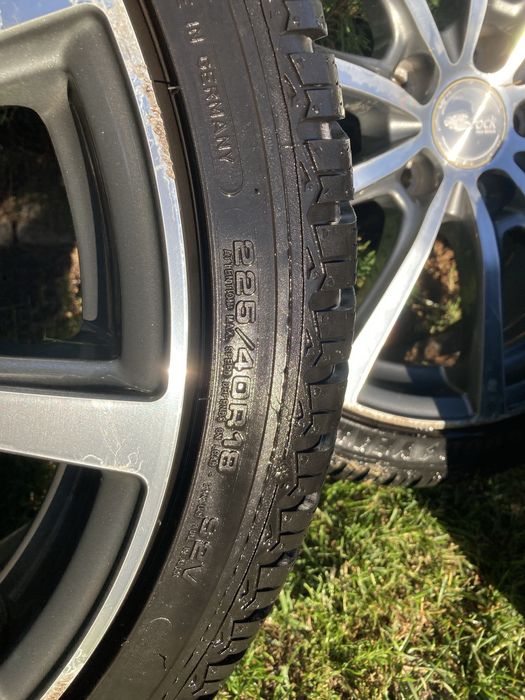 Alufelgi z oponami 225/40/18” goodyear