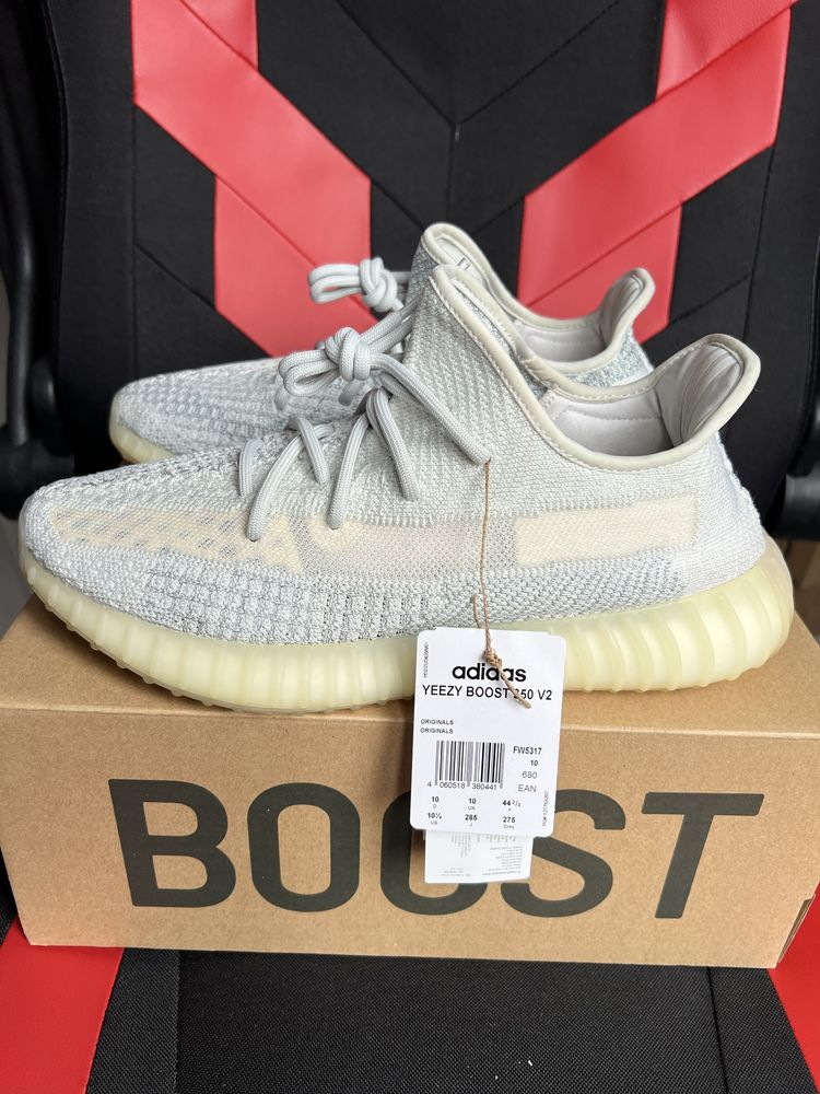 Adidas Yeezy Boost 350 V2 Cloud White Reflective sneakersy 44 2/3