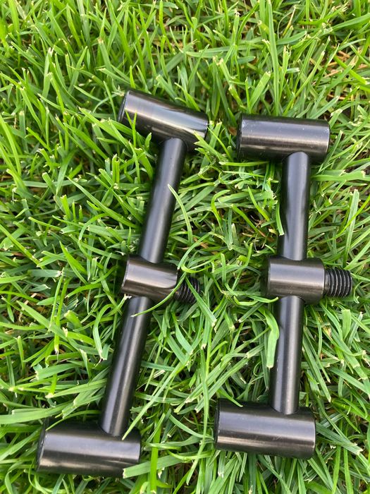 Fox Black Label Slim 2 Rod Buzz Bars + 2x swingery  jaxon niebieski