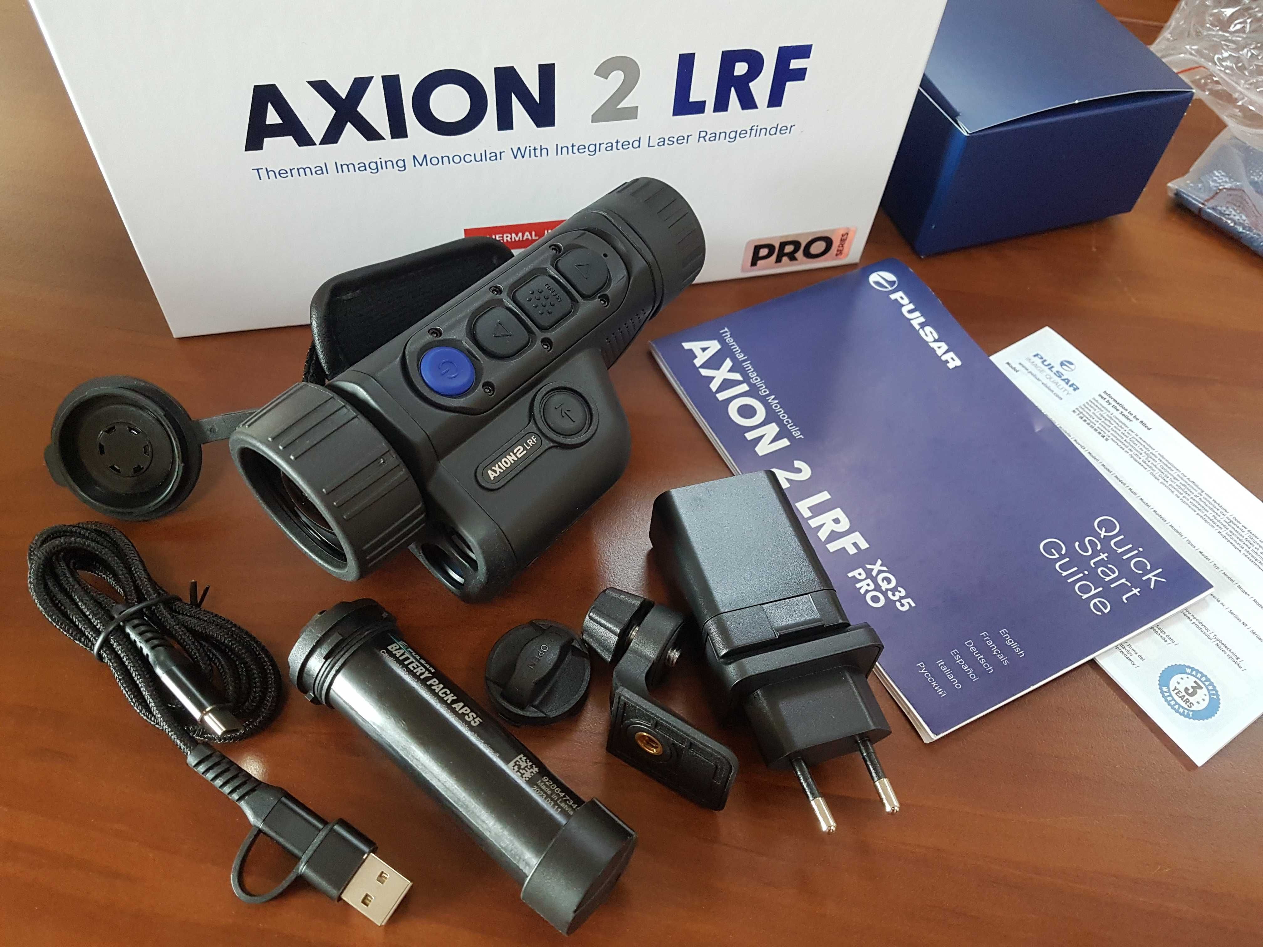 Тепловізор PULSAR Axion 2 LRF XQ35 Pro