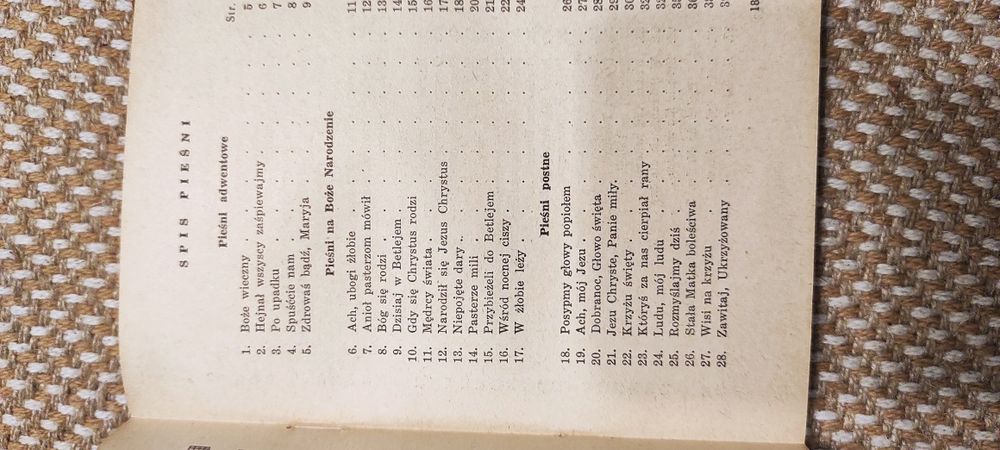 Stary Śpiewnik kościelny 1956 PRL