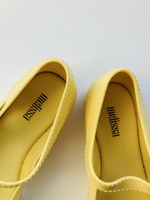 Sapatos Mary Jane Amarelos Melissa - Quase Novos!