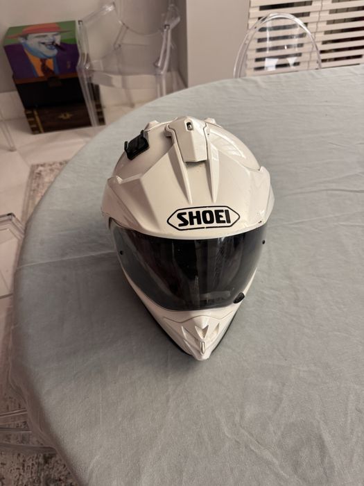 Capacete Shoei Adventure (Dual Sport) – Branco – Bom estado