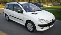 Peugeot 206 SW 1.4 benzyna klima Salon Polska 190tyś przebiegu