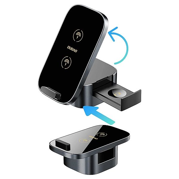 Ładowarka Dudao A11Pro+ indukcyjna 15W 3w1 do telefonu / smartwatcha /