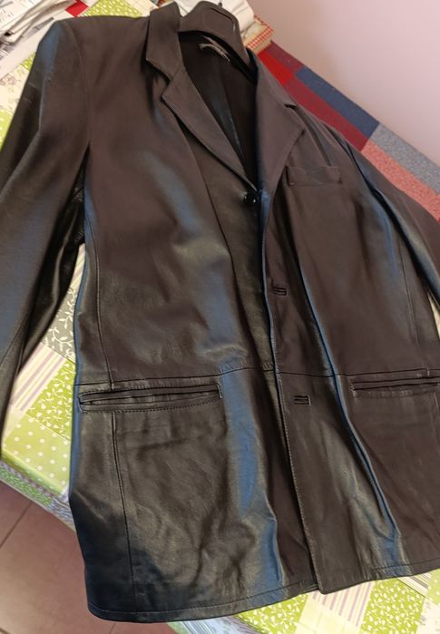 Куртки кожаные мужские 54-56 Италия