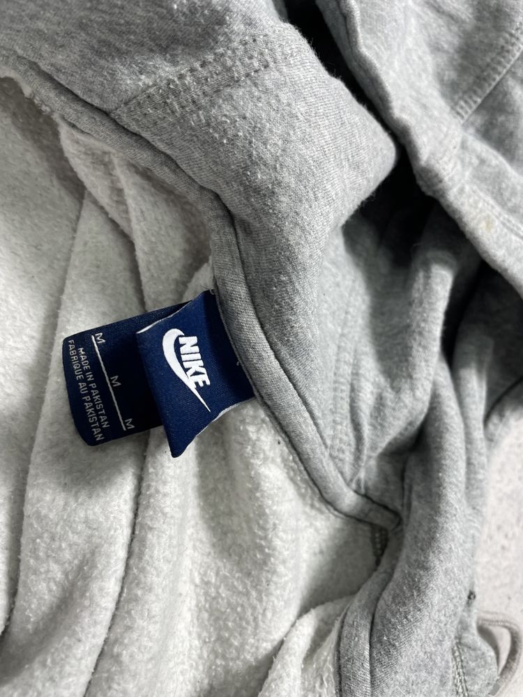 Мужская Серая Кофта Зип Худи Nike NSW Tech Fleece Оригинал S-M Drill