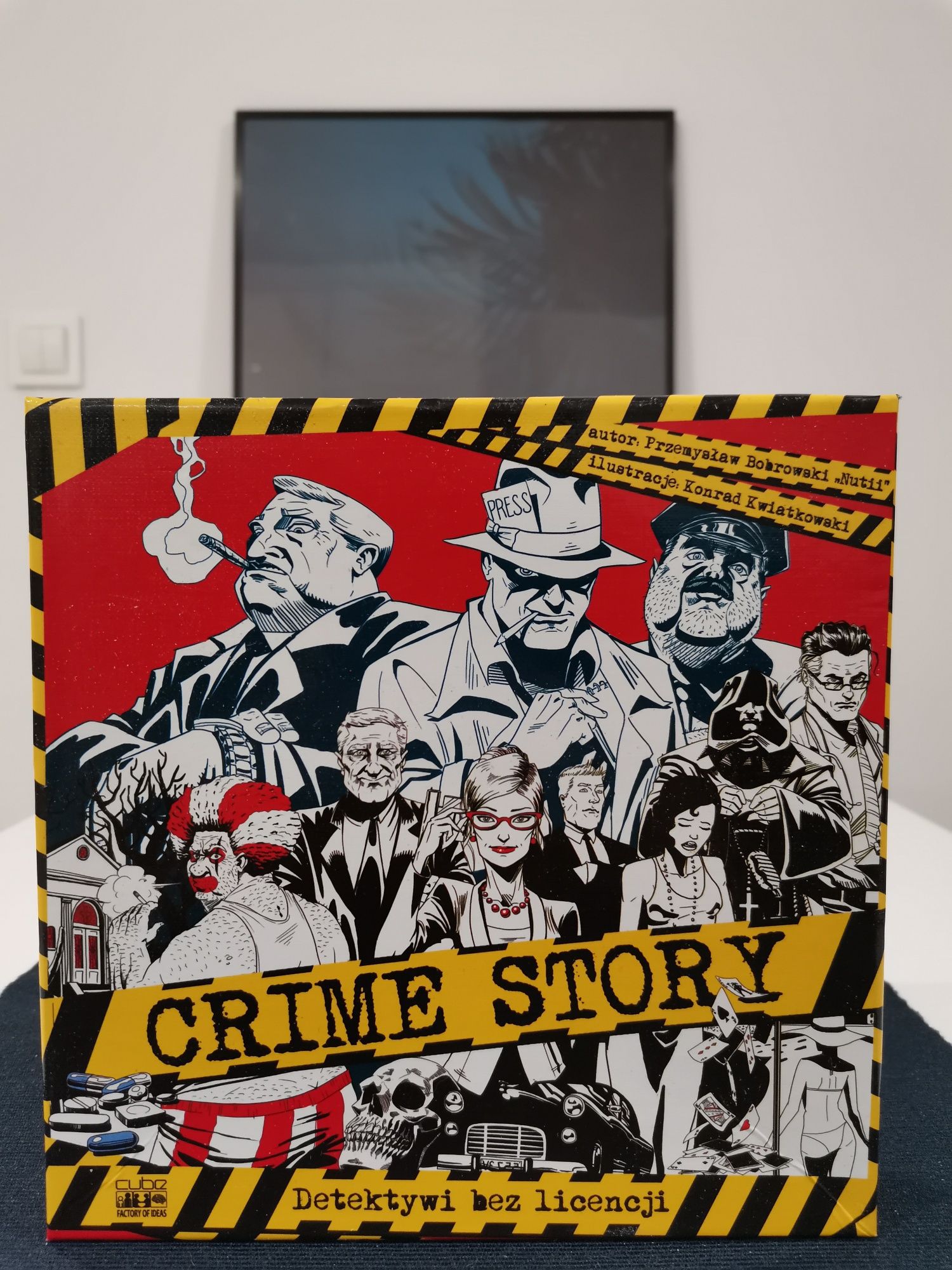 Gra karciana planszowa Crime Story - Detektywi bez licencji