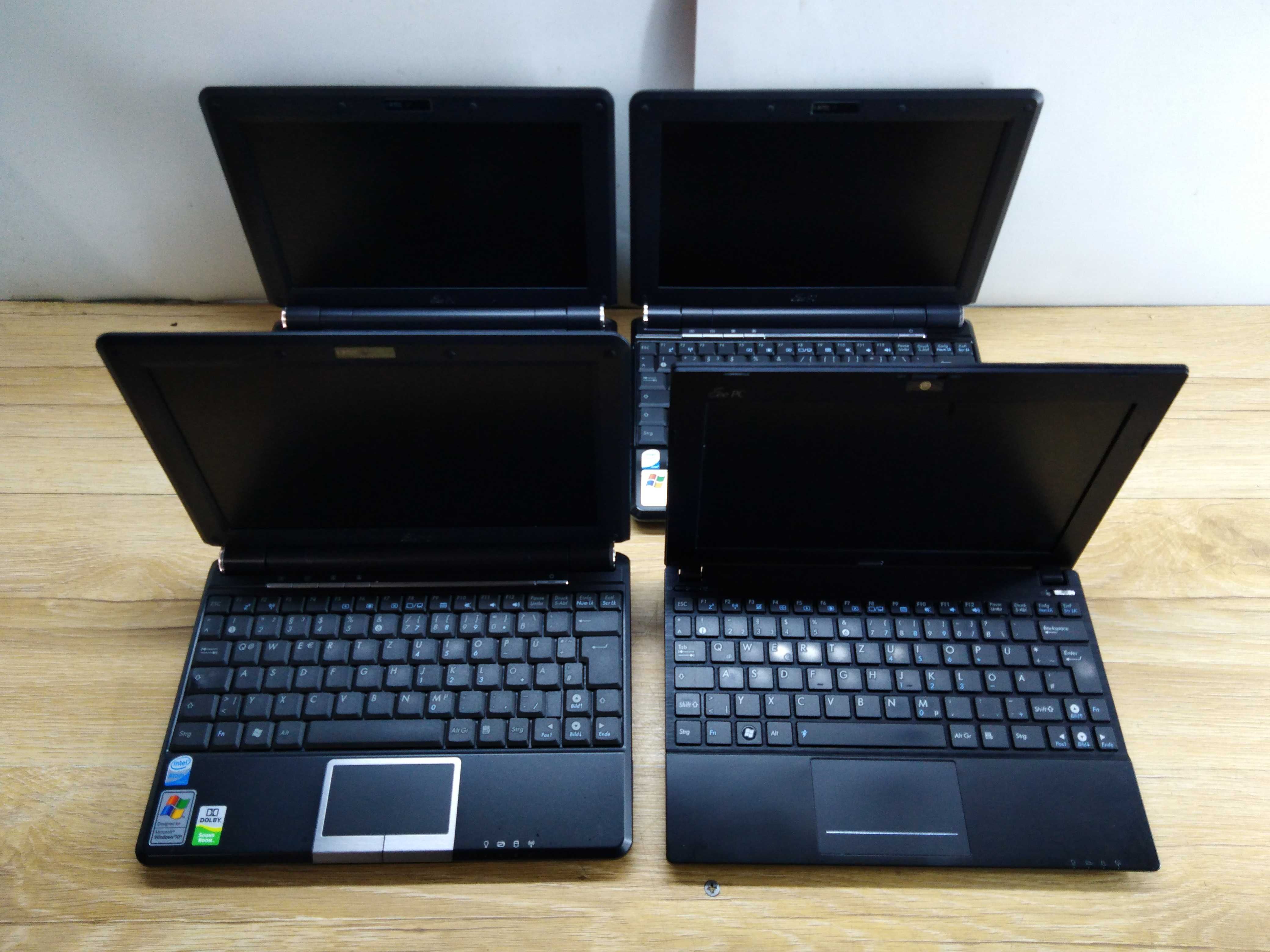 Laptop LED Netbook ASUS 10.1 Win USB Vga 4 Sztuki Super Stan