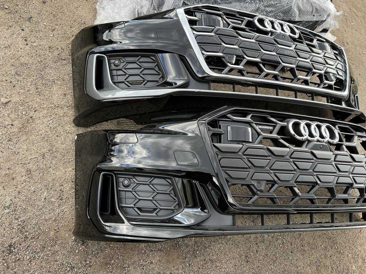 Бампер Audi A6 C8 Радары А6 Решётка А6 Ц8 Дистроник Audi A6 C8 решітка