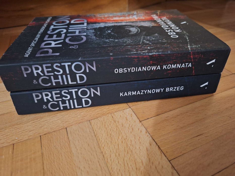 L. Child, D. Preston. Obsydianowa komnata i Karmazynowy brzeg.
