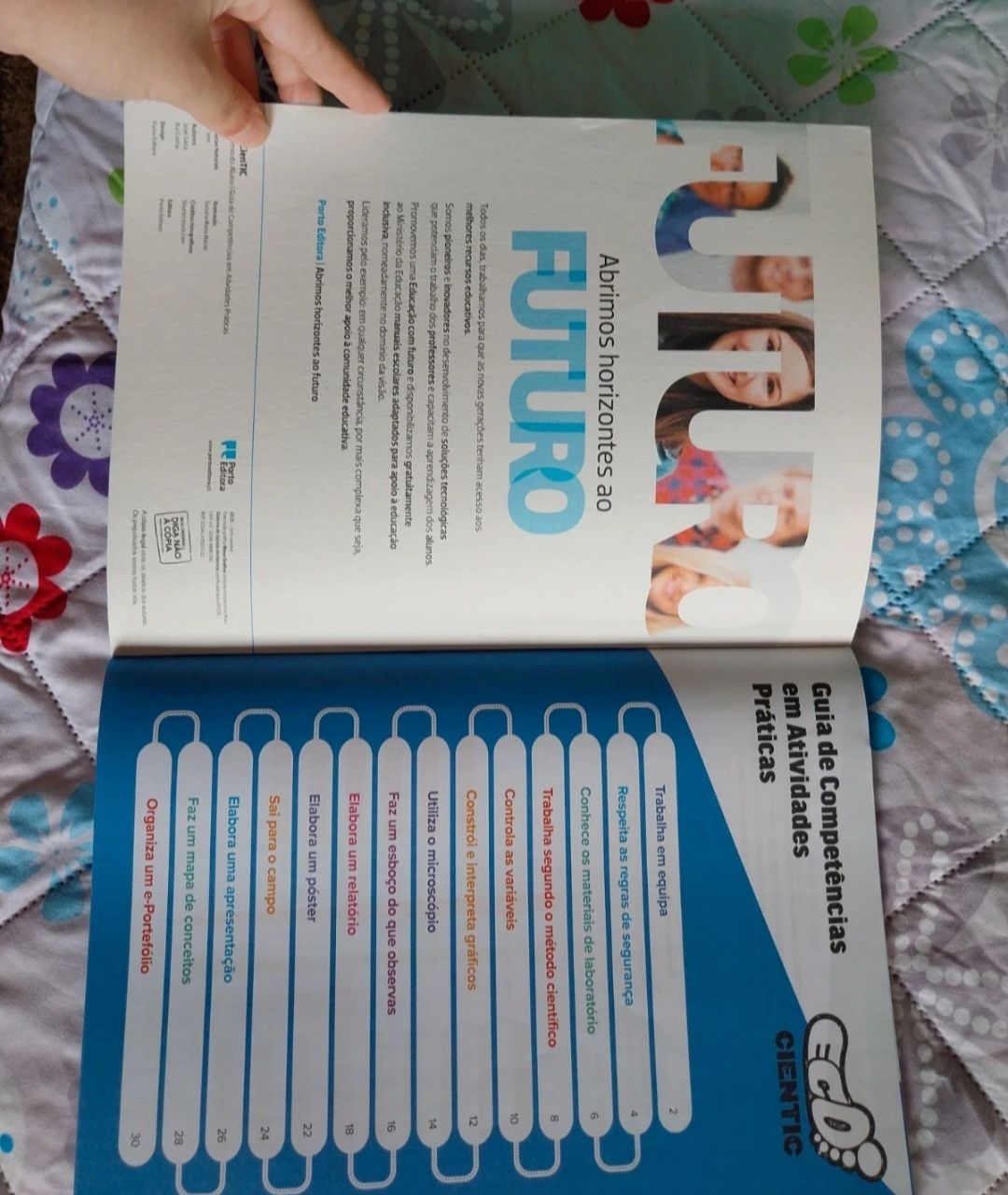 Caderno atividades Eco Cientic 8.º Ano (Porto Editora)