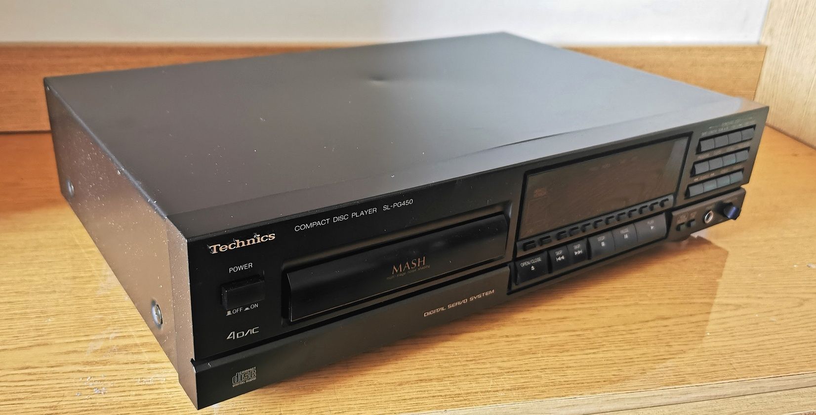 Amplituner Technics SA-GX490 + Odtwarzacz CD Technics SL-PG450