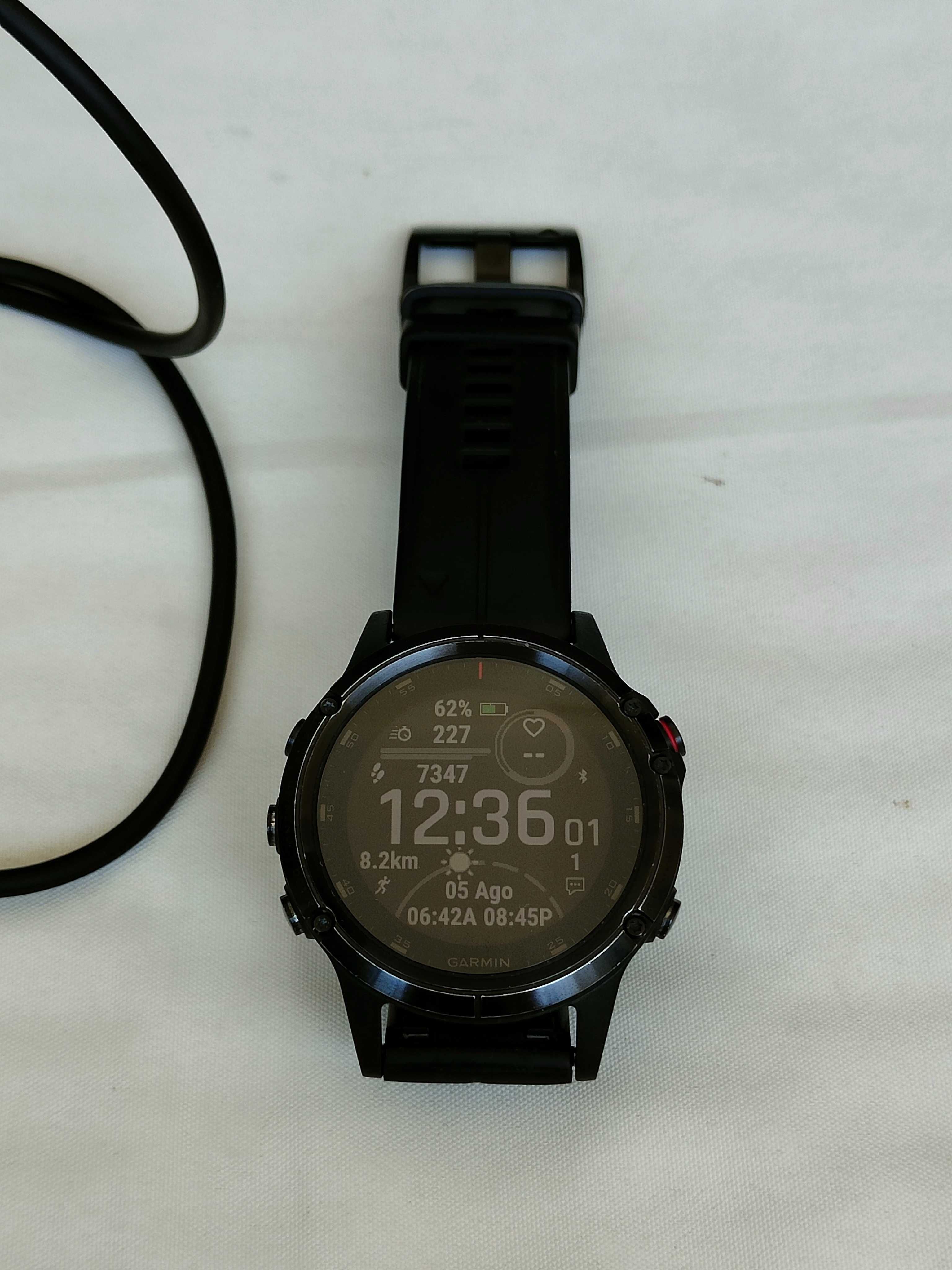 Relógio Desportivo | Garmin Fenix 5 Plus | Versão Sapphire