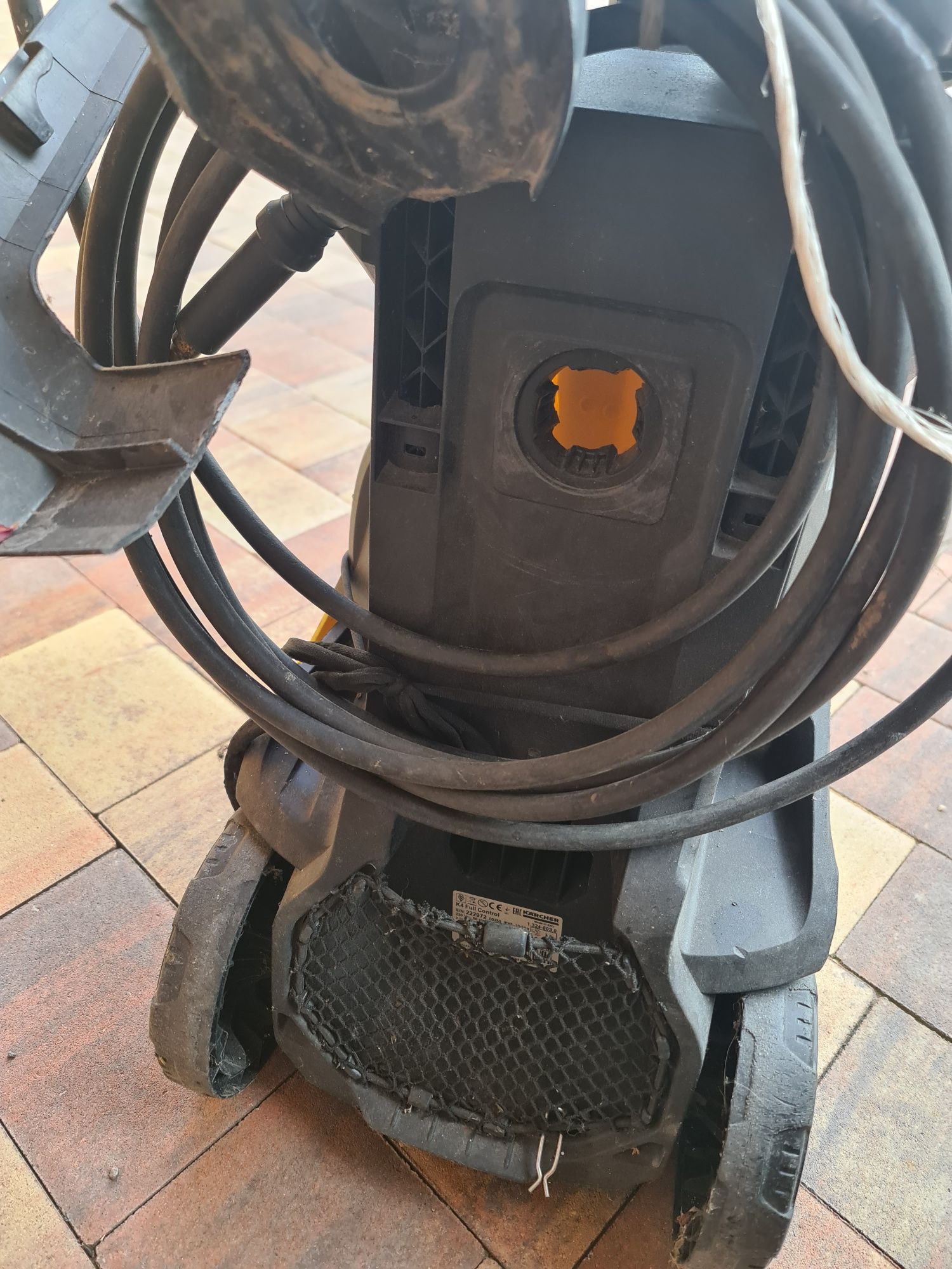 Obudowa myjki ciśnieniowej Karcher K4 full control z wężem i lancą