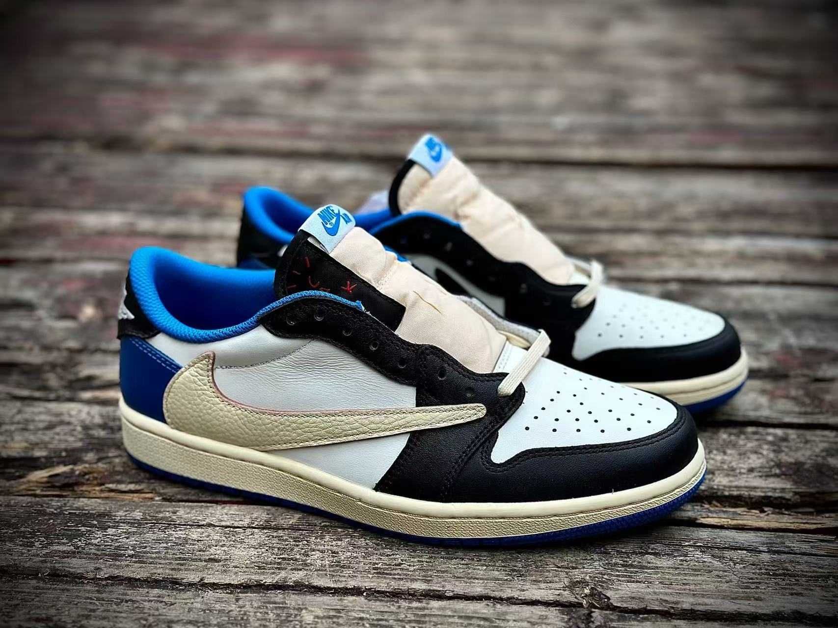 Scott x Fragment Design x Jordan Air Jordan 1 Low Zupełnie nowy