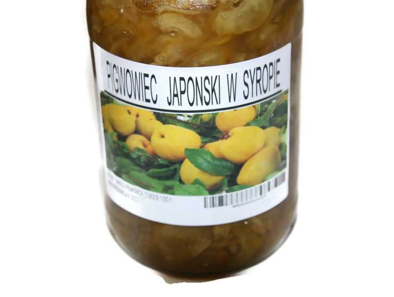 Pigwowiec japoński w syropie 1,1 kg