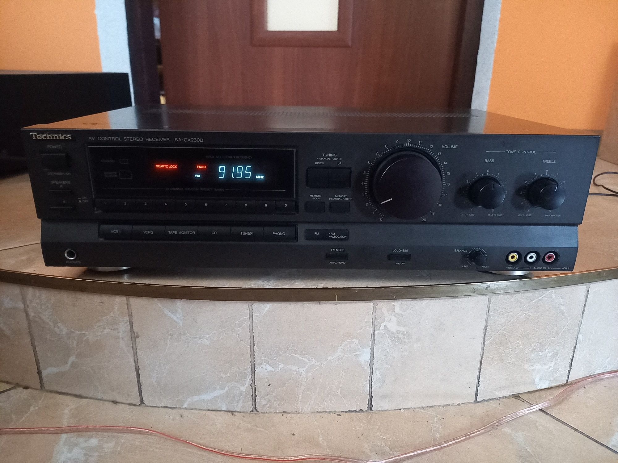Amplituner technics SA-GX230D+bluetooth