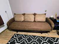 Sofa rozkładana z bokami wysuwanymi