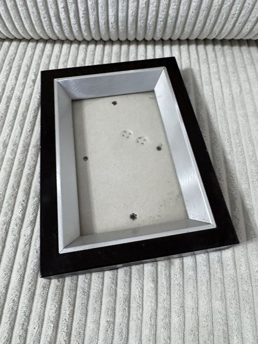 Drewniano metaloww ramka na zdjęcie