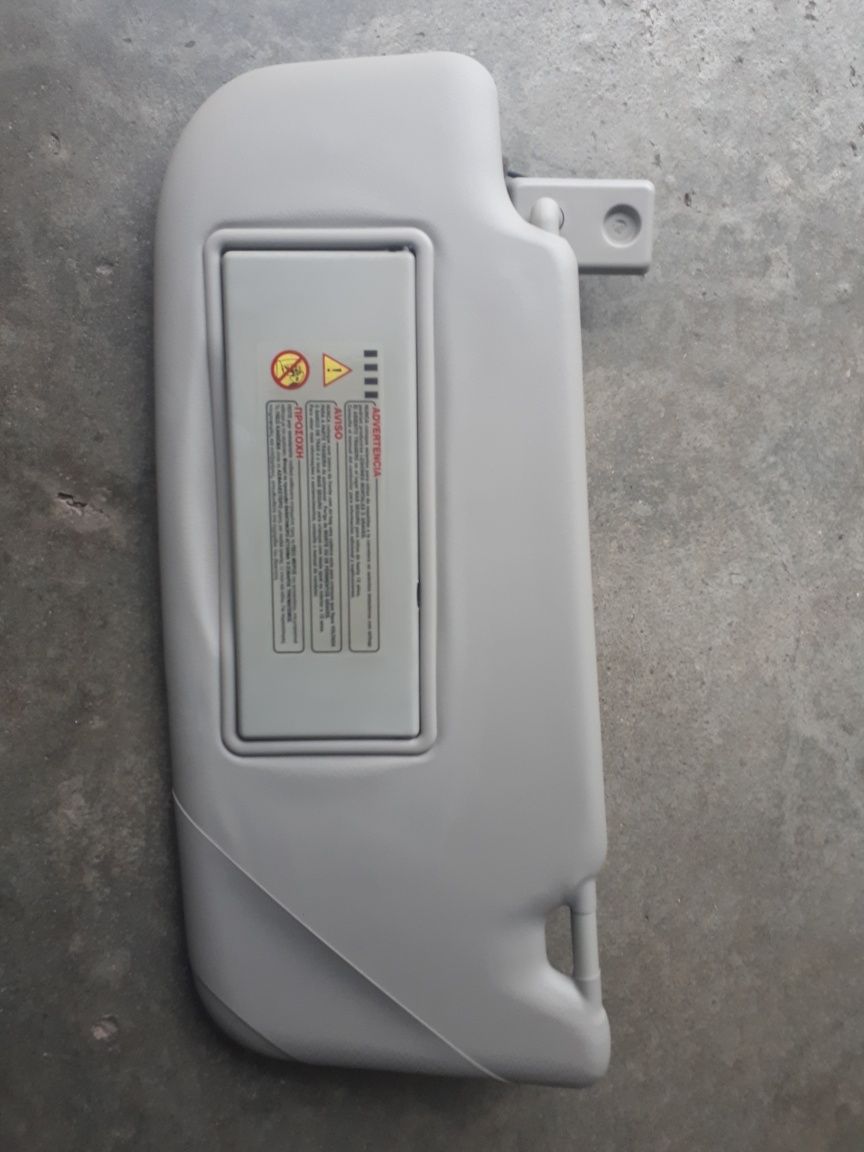 Pála sol esquerda (condutor) Nissan Qasqai J10 2008 para a frente