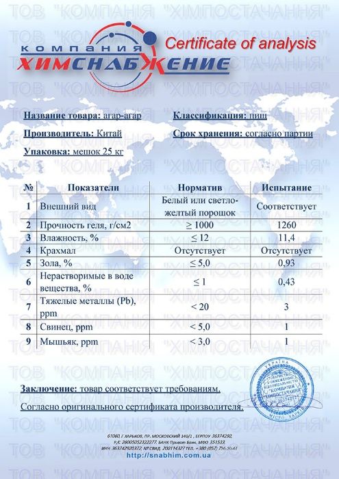 Сульфат кальция оптом