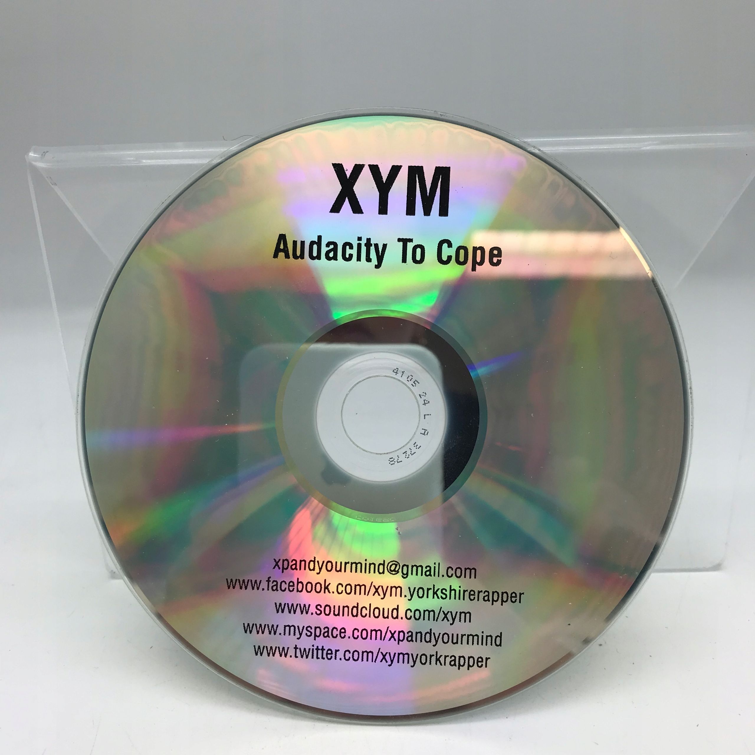 Cd - Xym - Audacity To Cope