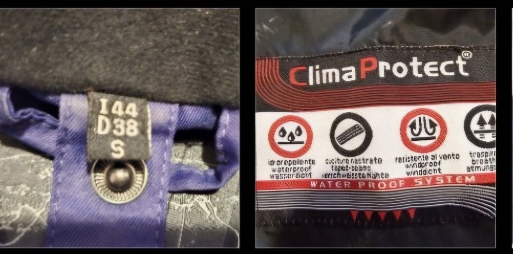 CMP fioletowa kurtka Clima Protect 38/40 M/L