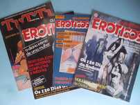 4 Revistas Banda Desenhada Erótica Brasileira Anos 80