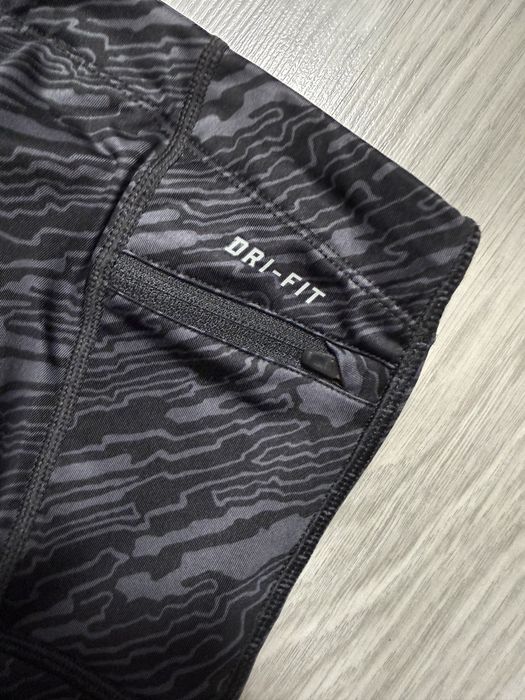 Мужские тайтсы леггинсы nike dri-fit tech elevate