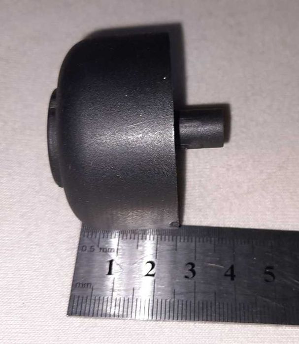 Набір 5 шт ніжка меблева з регулюванням, d=49мм, h=27мм