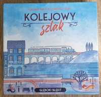 Kolejowy szlak. Błękit. Nowa w folii.