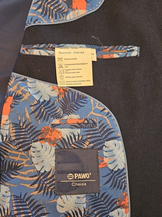 Garnitur granatowy Pawo Kamil
