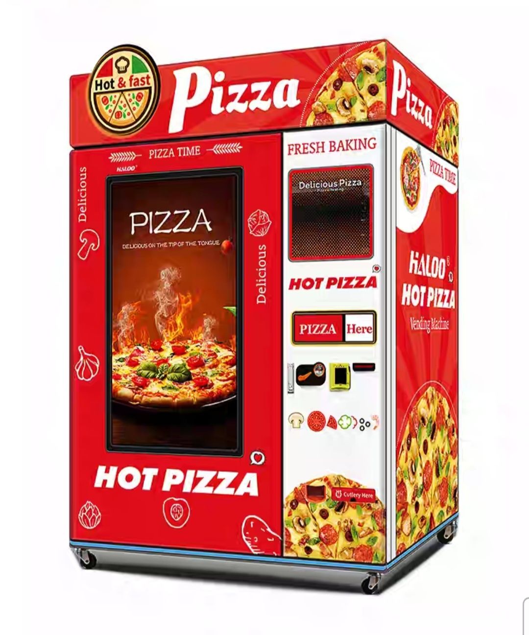 Пиццемат Pizza Автомат 24/7  для продажи пицци Готовий Бизнес