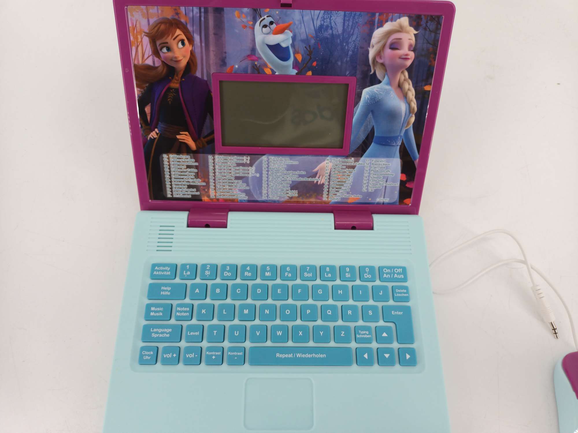 Lexibook JC598FZi3 Disney Frozen 2-jęz. laptop do celów edukacyjnych