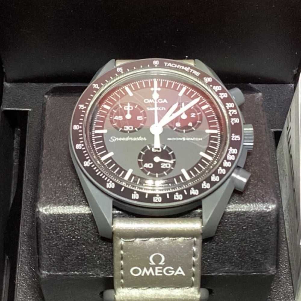 Omega x Swatch SO33A100 Mercury - Kosmiczny Zegar w Limitowanej Edycji