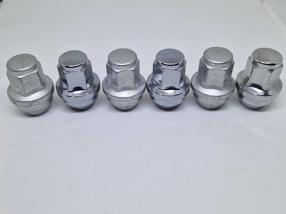 Гайка колісна закрита 14x1.5 FORD/TESLA цільнолита хром/дакромет
