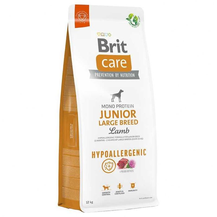 Karma dla psa Brit Care Junior Large Breed Lamb & Rice 12 kg OKAZJA !!