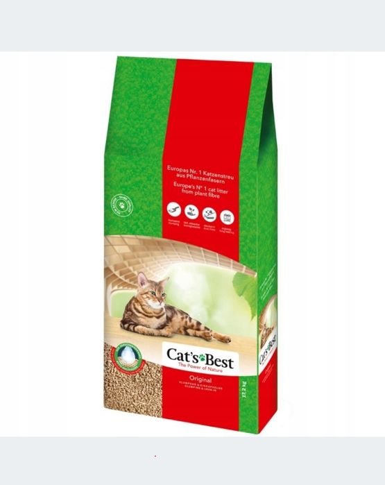 Żwirek dla kota cats Best 40l
