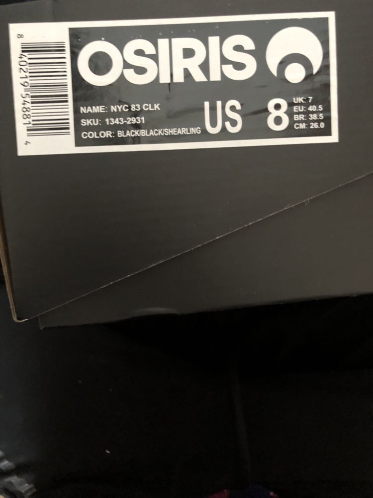 Osiris nyc 83 осирисы обувь osiris nyc83 dc