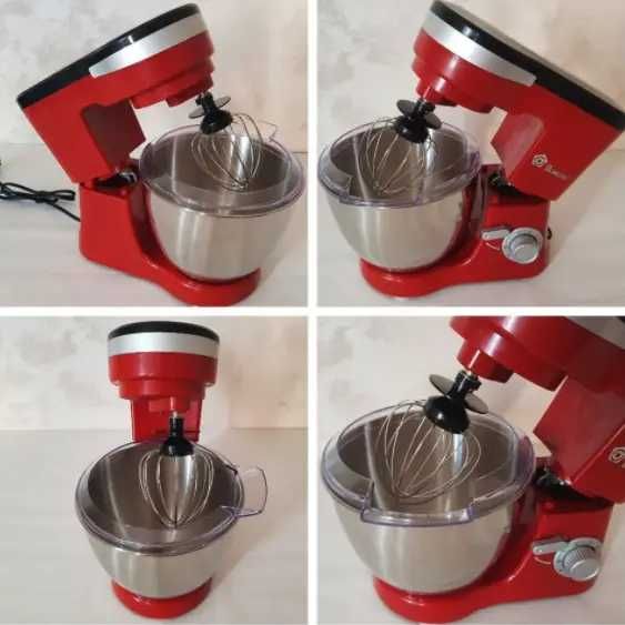 Тестомес миксер планетарный Domotec MS-1368 кухонный комбайн блендер