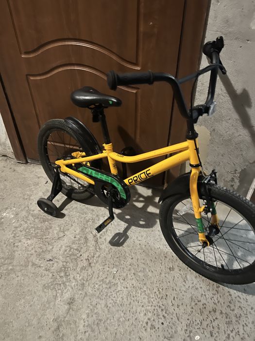 Дитячий велосипед PRIDE трьохколісний)16 дюймів віком від 4-7 років