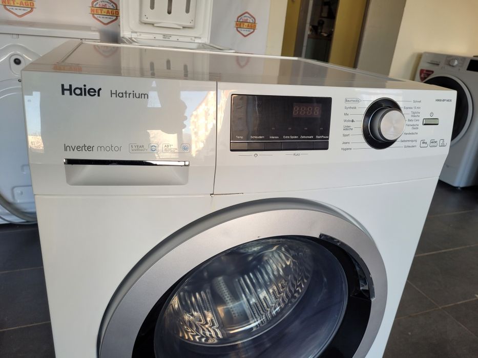 Sprzedam pralkę firmy Haier 8 kg 1400 obr z możliwością dostawy