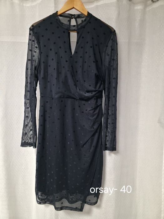 Orsay sukienka wieczorowa romantyczna r. 40