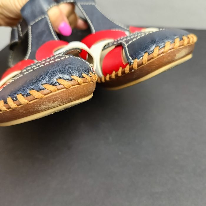 Rieker sandały damskie baleriny r.39 piękne kolory!