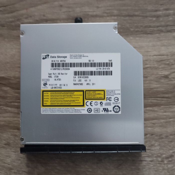 DVD-привод Super Multi DVD Rewriter (с ноутбука)