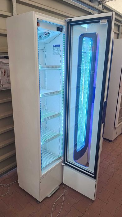 Chłodziarka słupek SLIM 45cm LODÓWKA chłodnia sklep bar GŁĘBOKOŚĆ 66cm